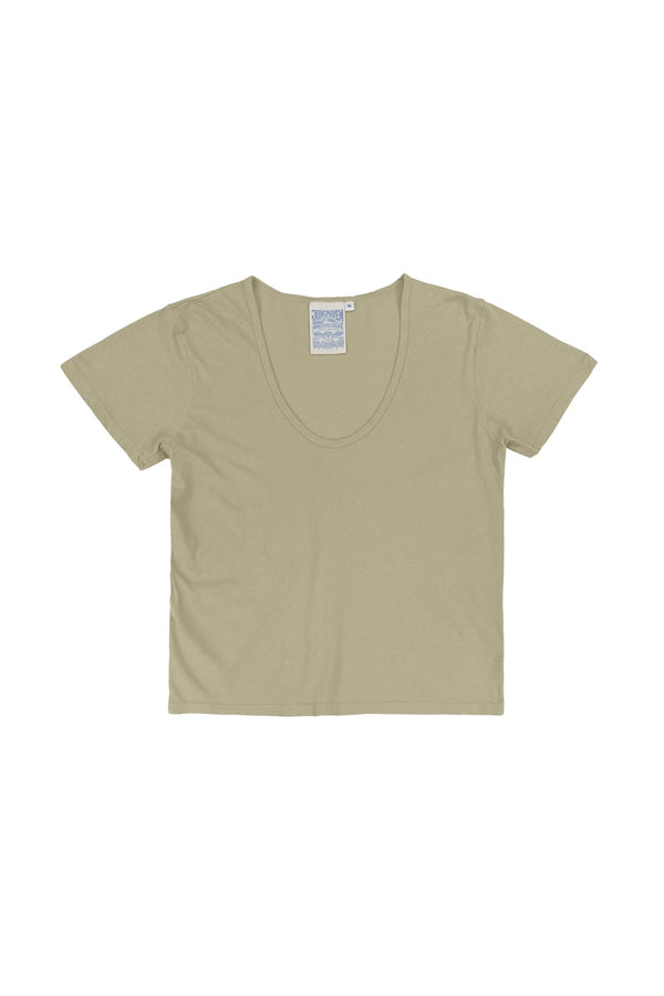 Zuma Scoop Neck Tee | Jungmaven Hemp Clothing & Accessories / Color: Desert Khaki
