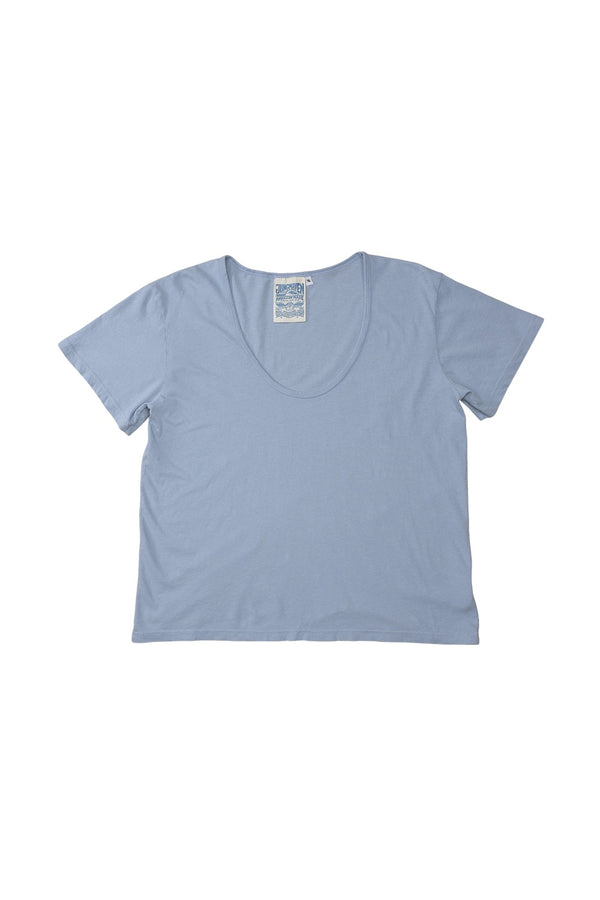 Zuma Scoop Neck Tee | Jungmaven Hemp Clothing & Accessories / Color: Rain Washed