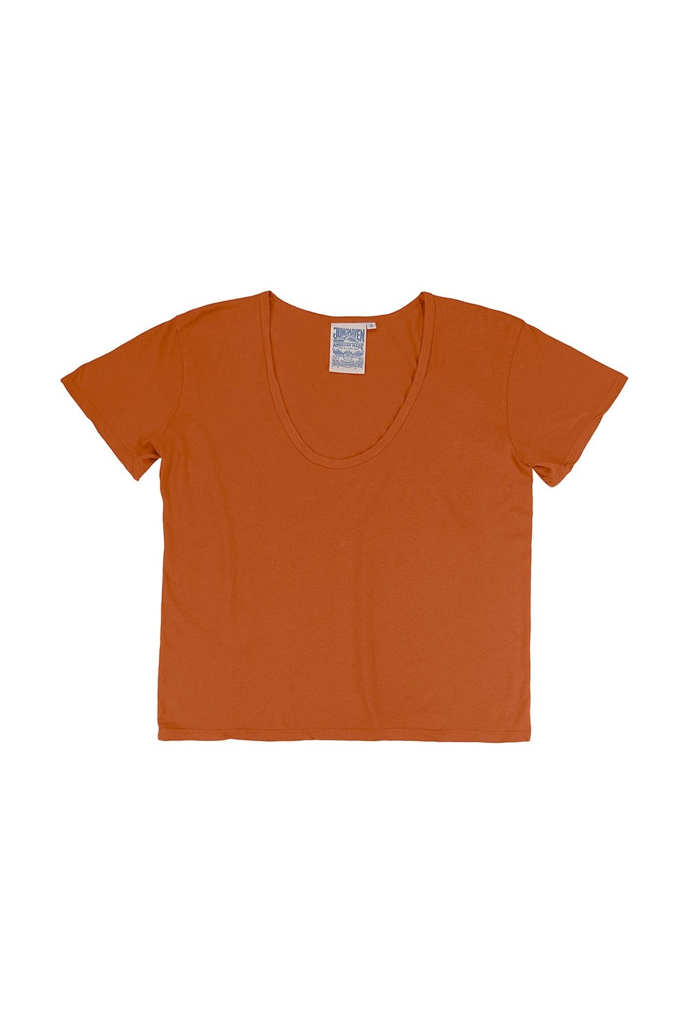 Zuma Scoop Neck Tee | Jungmaven Hemp Clothing & Accessories / Color: Rooibos Tea