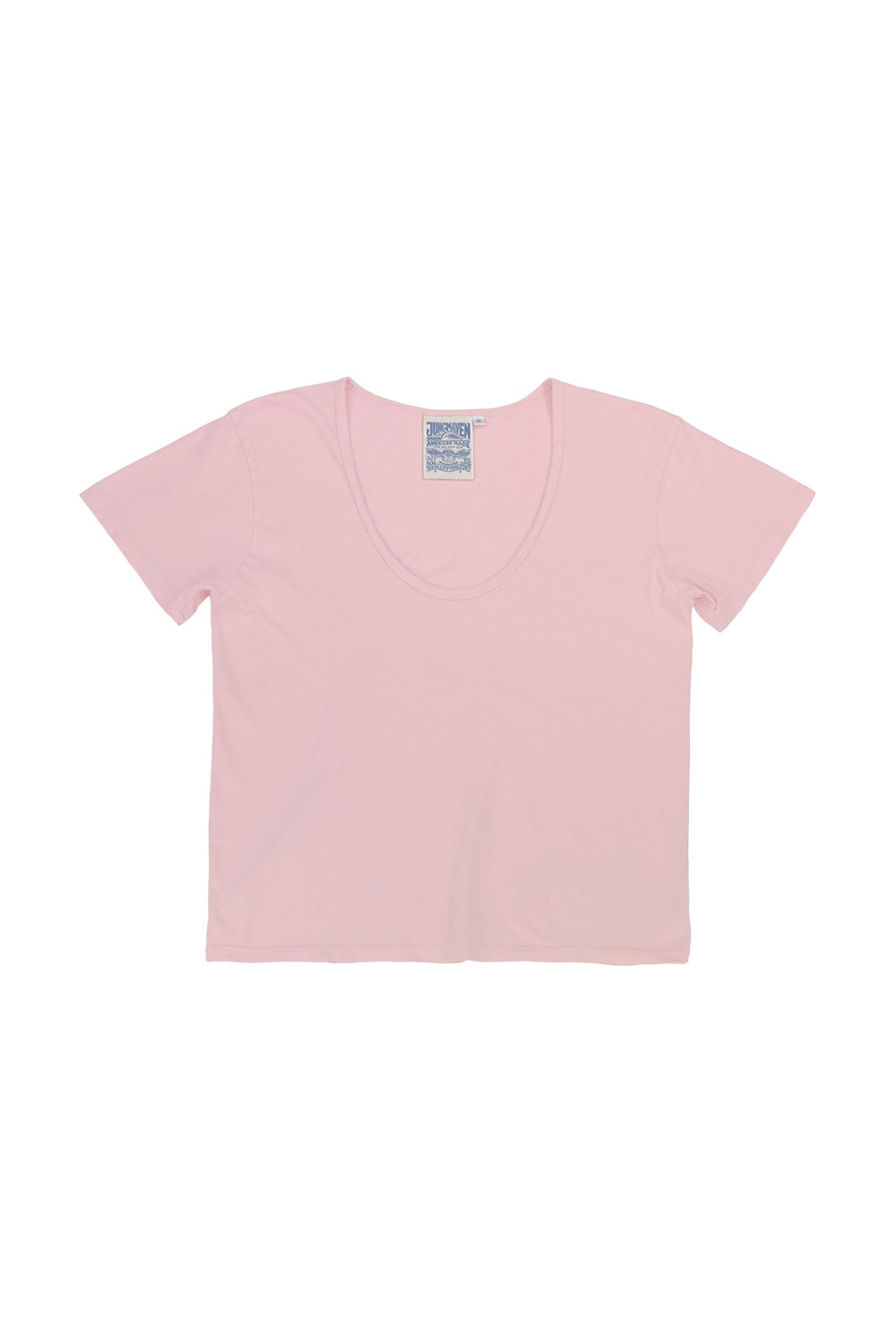 Zuma Scoop Neck Tee | Jungmaven Hemp Clothing & Accessories / Color: Rose Water