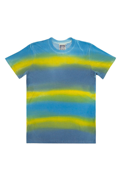 Songoloo Jung Tee | Jungmaven Hemp Clothing & Accessories / Color: Blue Yellow Green