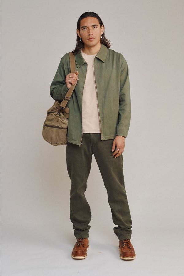 Dunlap Jacket | Jungmaven Hemp Clothing & Accessories / model_desc: Fabian 6’0” wearing size L