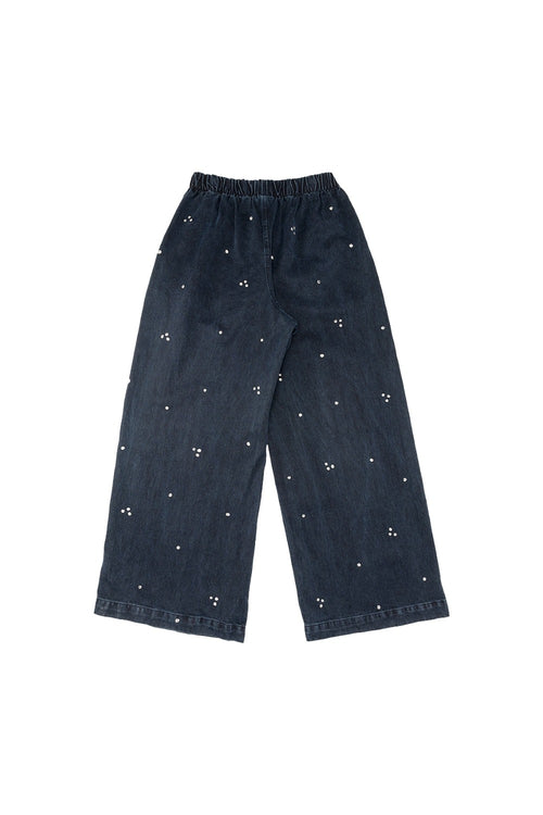Gold Flake Denim Disco Pant | Jungmaven Hemp Clothing & Accessories / Color: