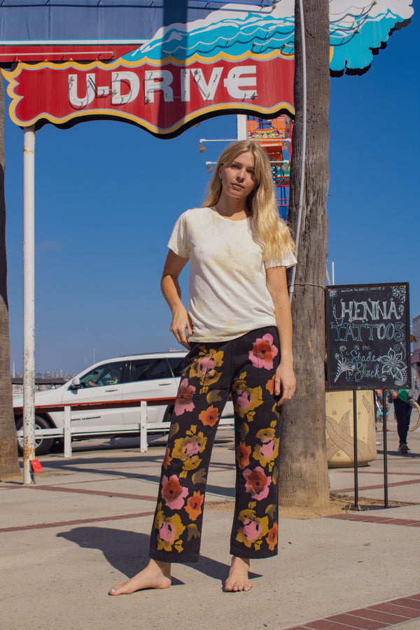 Floral Ocean Pant | Jungmaven Hemp Clothing & Accessories / Color: