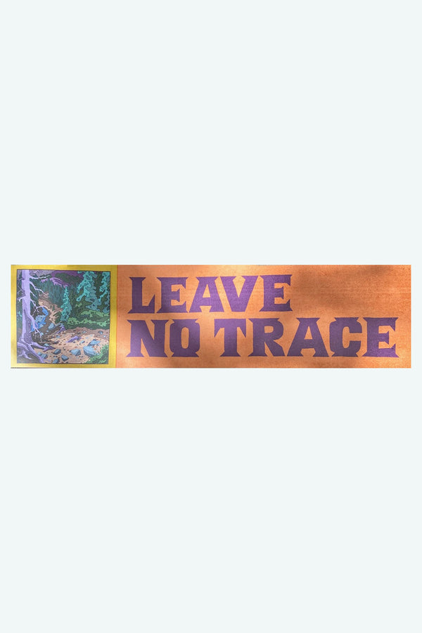PNW Bumper Sticker by Tomi Lahdesmaki | Jungmaven Hemp Clothing & Accessories / Color: Leave No Trace