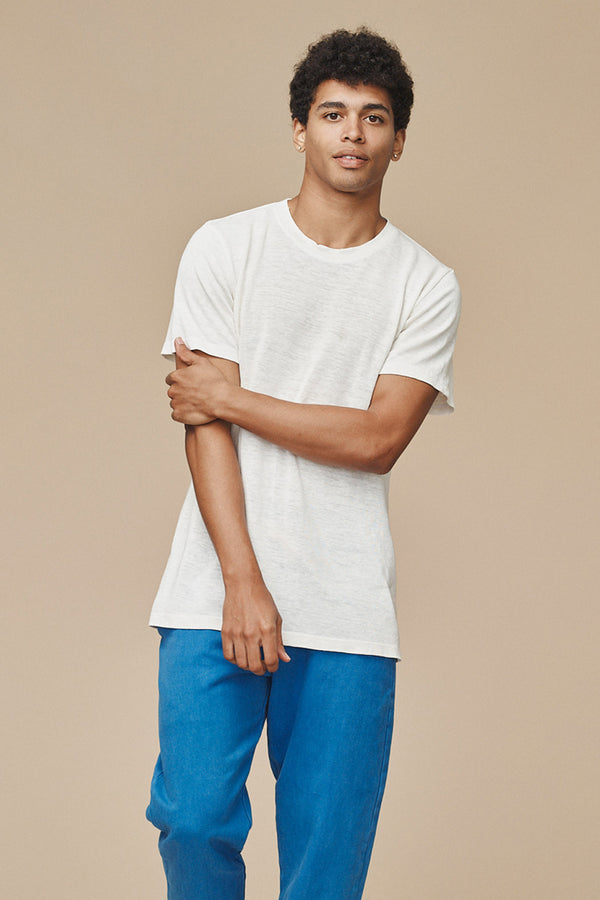 Mana 10  - 100% Hemp Tee | Jungmaven Hemp Clothing / model_desc: Isaiah is 6’1” wearing L