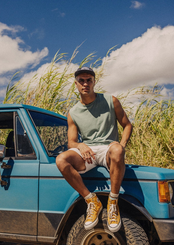 Malibu Muscle Tee | Jungmaven Hemp Clothing & Accessories / Color: