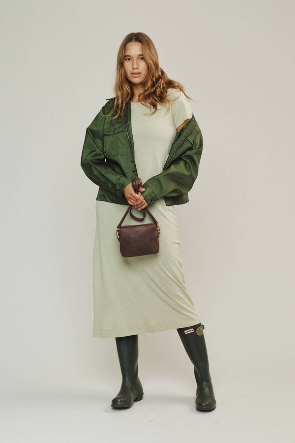 Heathered Sydney Dress | Jungmaven Hemp Clothing & Accessories / Color: