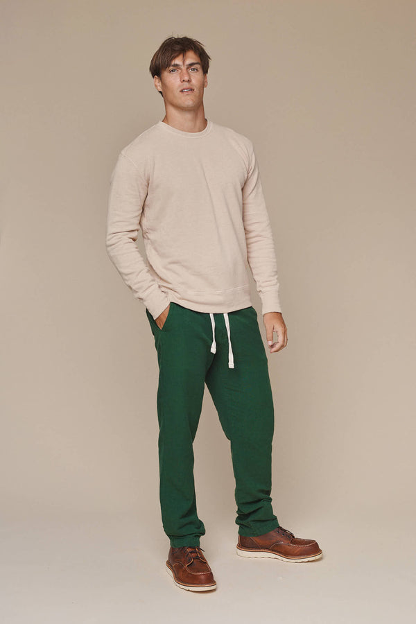 Tahoe Sweatshirt | Jungmaven Hemp Clothing & Accessories / model_desc: Travis is 6’1” wearing M