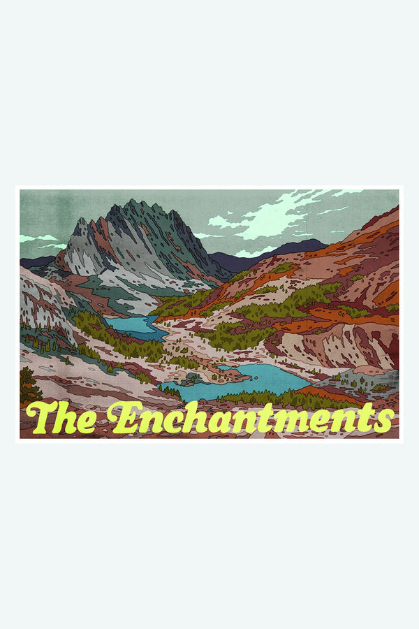 PNW Postcards by Tomi Lahdesmaki | Jungmaven Hemp Clothing & Accessories / Color: The Enchantments