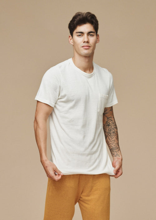 Baja Pocket Tee | Jungmaven Hemp Clothing & Accessories / model_desc: Henry is 6’0” wearing M